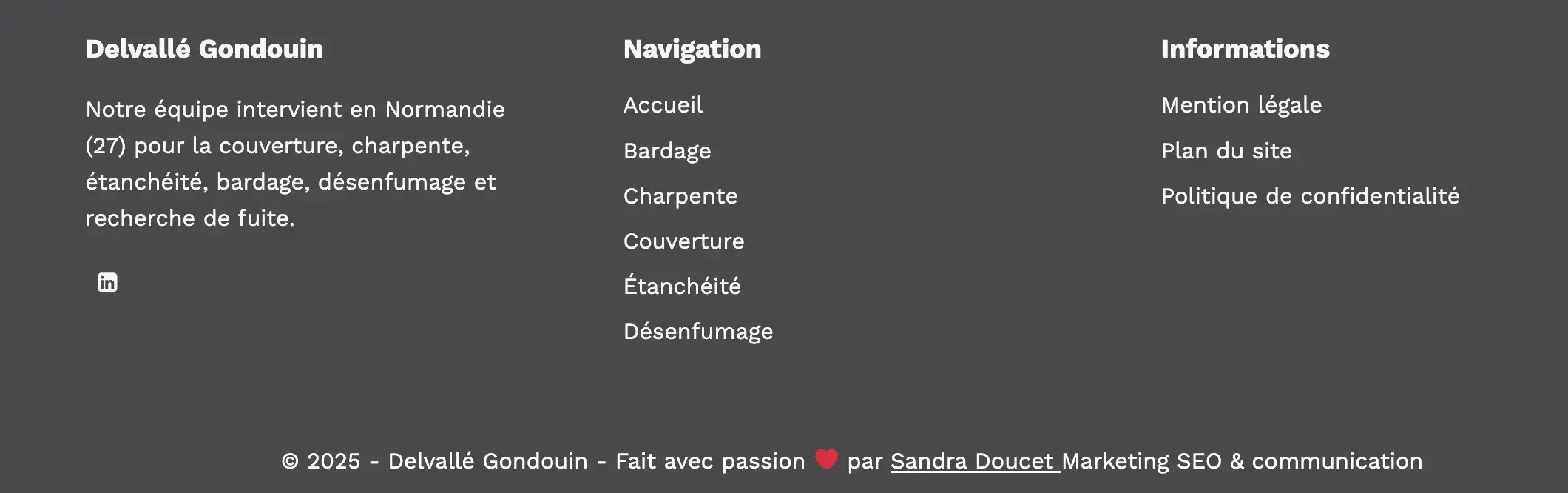 Contact site Delvallé Gourdin couverture